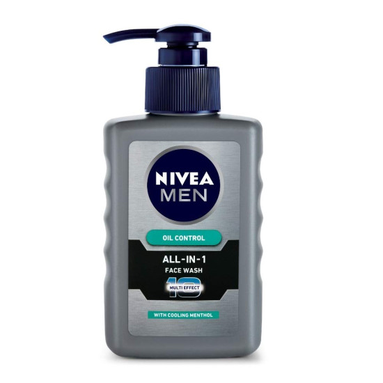 Nivea Men Face Wash & Sun Lotion - Oil Control & SPF 50 Protection