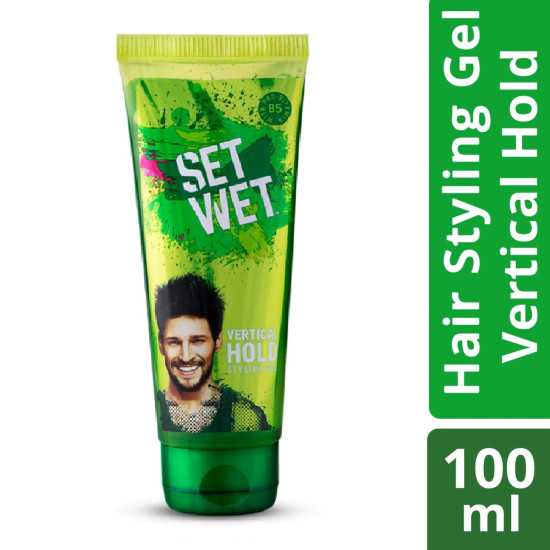 Set Wet Hair Gel Combo - Vertical Hold & Wet Look