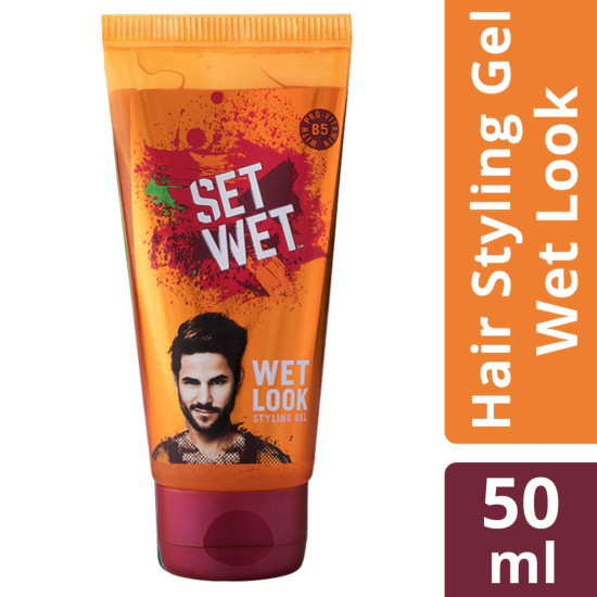 Set Wet Hair Gel Combo - Vertical Hold & Wet Look