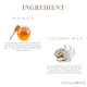 Khadi Natural Herbal Coconut Milk & Honey Soap - Nourishing & Moisturizing