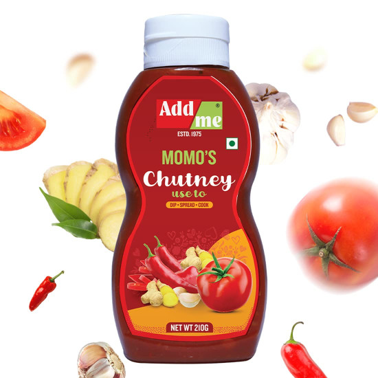 Add Me Home Made Momo's Chutney - Spicy Red Schezwan Chilli Garlic Sauce
