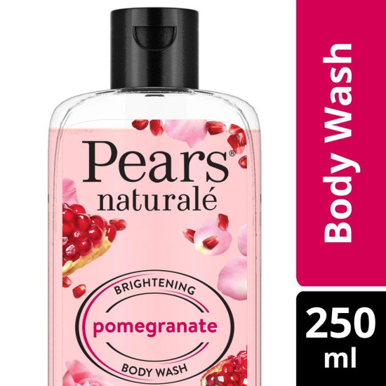 Pears Naturale Brightening Pomegranate Body Wash 250 ml - Nourishing & Paraben-Free