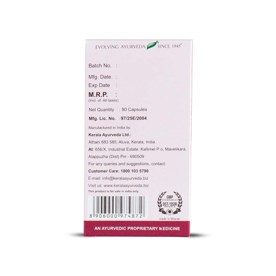 Kerala Ayurveda Lumbagest Capsule - Natural Back Pain Relief Kerala Ayurveda Lumbagest Capsule - Natural Back Pain Relief
