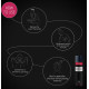 DENVER Black Code Cologne Talc - 300GM | Scented Talcum Powder for Men