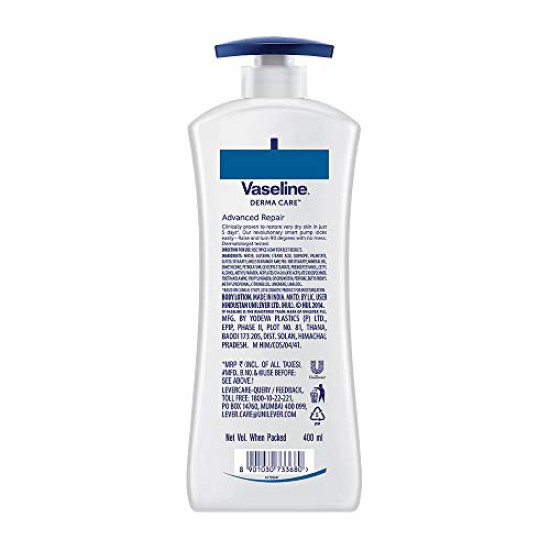 Vaseline Derma Care Advanced Repair Body Lotion - Non-Greasy Moisturization