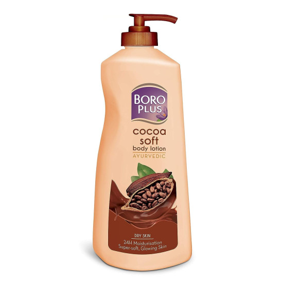 BOROPLUS Cocoa Soft Body Lotion - 24 Hour Moisturization