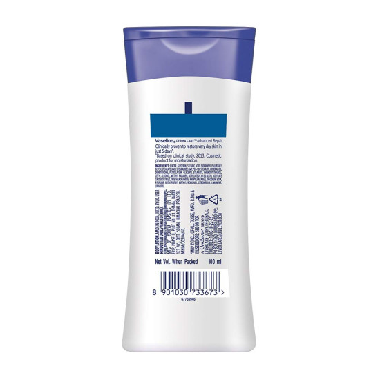 Vaseline Derma Care Advanced Repair Body Lotion - Clinically Proven Moisturization