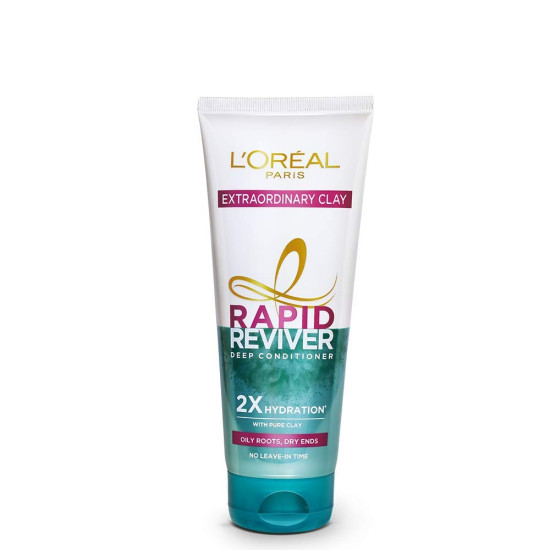 L'Oreal Paris Deep Conditioner - Rebalancing & Hydrating for Oily Roots & Dry Ends