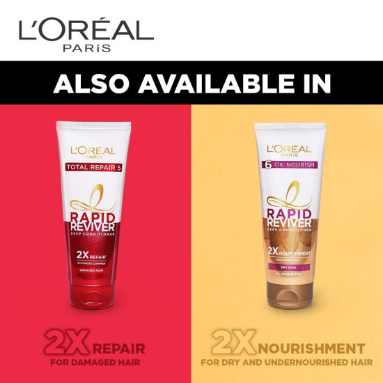 L'Oreal Paris Deep Conditioner - Rebalancing & Hydrating for Oily Roots & Dry Ends