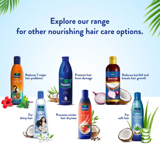 Parachute Advansed Gold Coconut Hair Oil - Pure Coconut Oil & Vitamin E