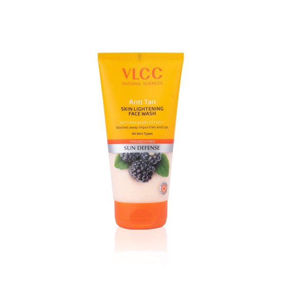 VLCC Turmeric & Berberis Face Wash - Anti Tan Skin Lightening - 150ml X 2