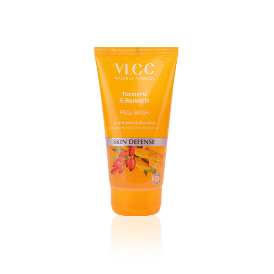 VLCC Turmeric & Berberis Face Wash - Anti Tan Skin Lightening - 150ml X 2