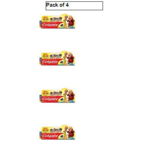Colgate Anticavity Toothpaste for Kids 2-5 Years - Bubble Fruit, Pack of 4
