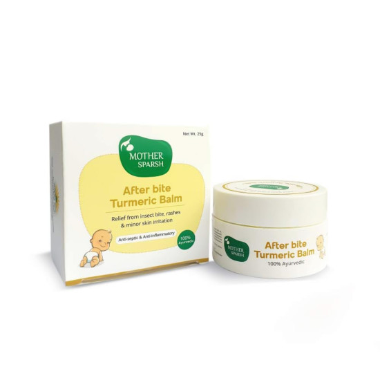 Mother Sparsh After Bite Turmeric Balm for Babies - 100% Ayurvedic Relief
