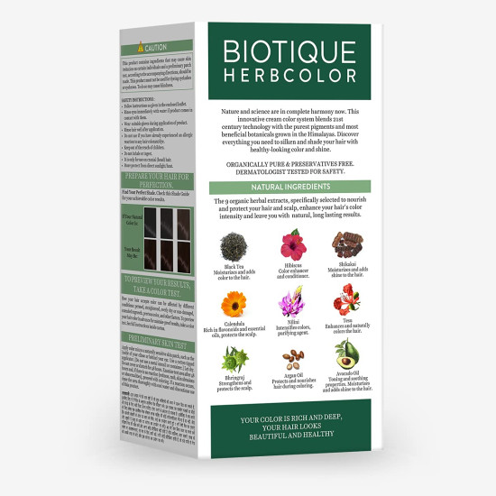 Biotique Herbcolor Conditioning Hair Colour - Natural Shine & Ammonia-Free