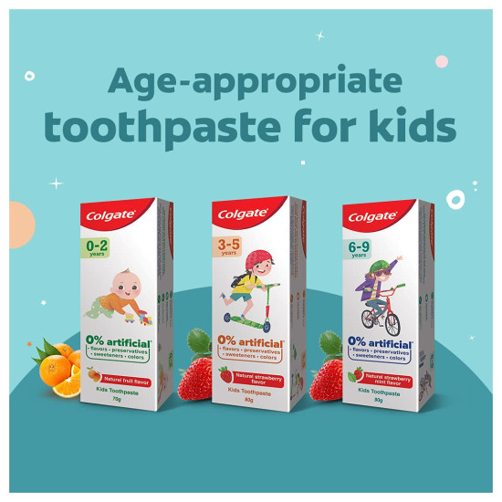 Colgate Enamel Protection Toothpaste for Kids - Safe & Gentle Care