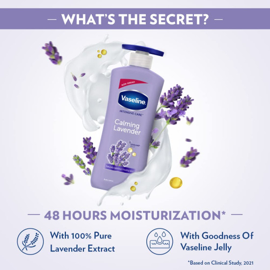 Vaseline Calming Lavender Body Lotion 400 ml - Soothing Moisturizer