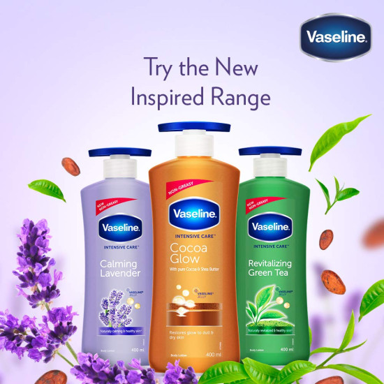 Vaseline Calming Lavender Body Lotion 400 ml - Soothing Moisturizer