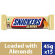 Snickers Almond Filled Chocolates - 45g Bar (Pack of 15) - Premium Snack Delight
