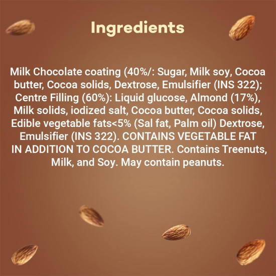 Snickers Almond Filled Chocolates - 45g Bar (Pack of 15) - Premium Snack Delight