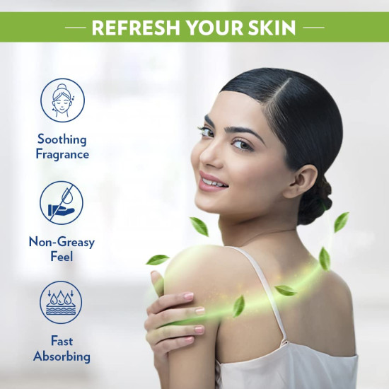 Vaseline Revitalizing Green Tea Body Lotion 400 ml - Deep Moisturization & Refreshing