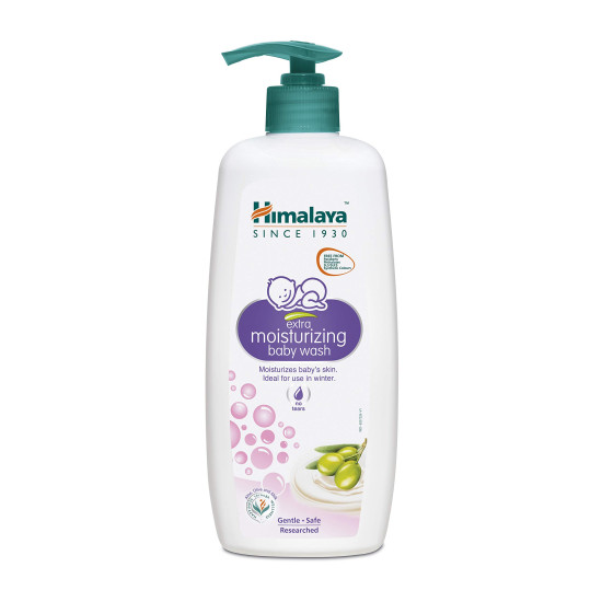 Himalaya Extra Moisturizing Baby Wash - Gentle Care for Soft Baby Skin
