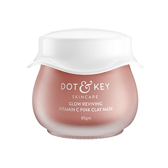 Dot & Key Glow Reviving Vitamin C Pink Clay Mask - Radiant Skin Solution