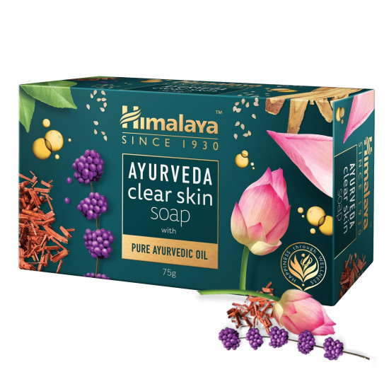 Himalaya Ayurveda Clear Skin Soap - Nourishing Ayurvedic Formula