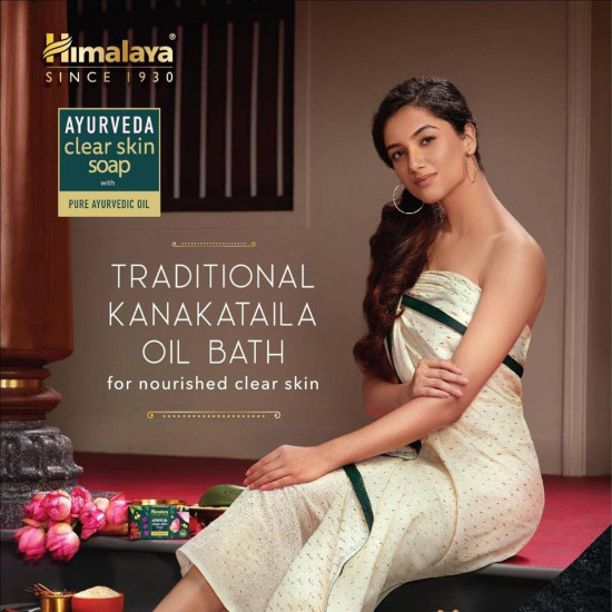 Himalaya Ayurveda Clear Skin Soap - Nourishing Ayurvedic Formula