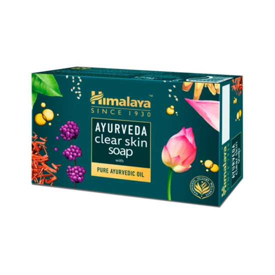 Himalaya Ayurveda Clear Skin Soap - Enriched with Kanaka Taila Oil