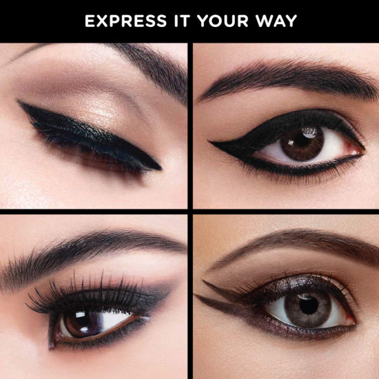 Himalaya Pure Expression Kajal Black - Matte Finish, Waterproof & Smudge Proof