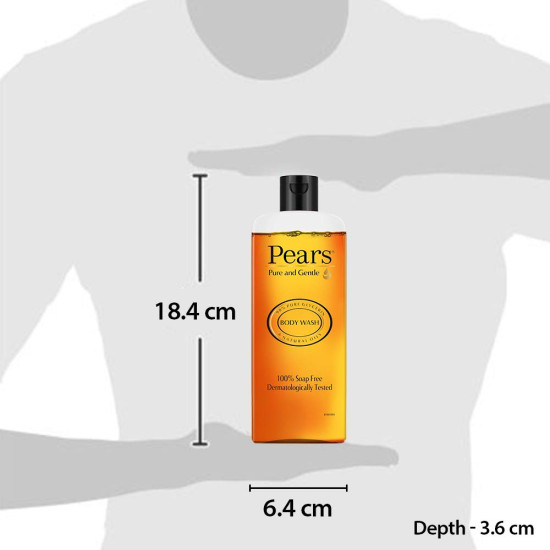 Pears Pure and Gentle Body Wash 250 ml - 98% Pure Glycerin, Paraben Free