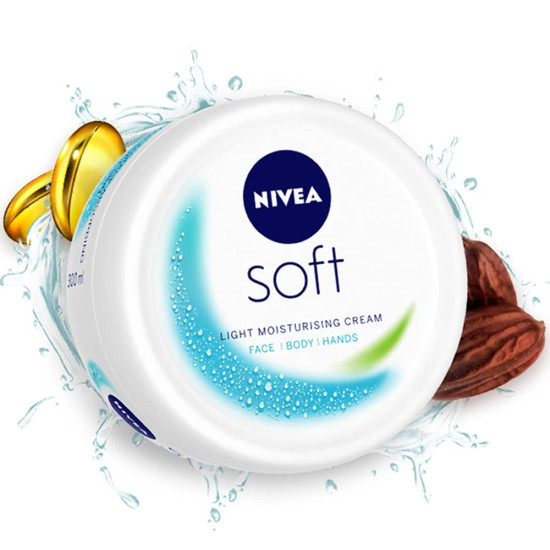 NIVEA Soft Light Moisturizer 500ml - Instant Hydration for All Skin Types