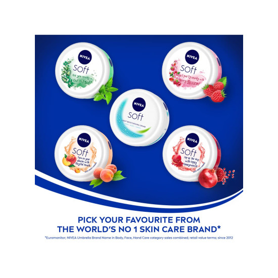 NIVEA Soft Light Moisturizer 500ml - Instant Hydration for All Skin Types