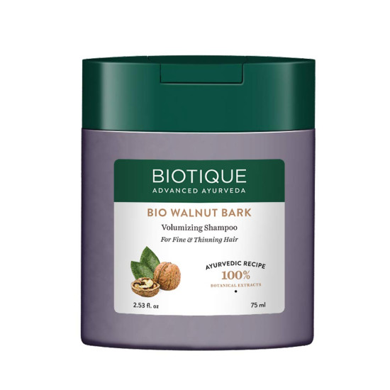 Biotique Bio Walnut Volume and Bounce Shampoo - For Fine and Thinning Hair