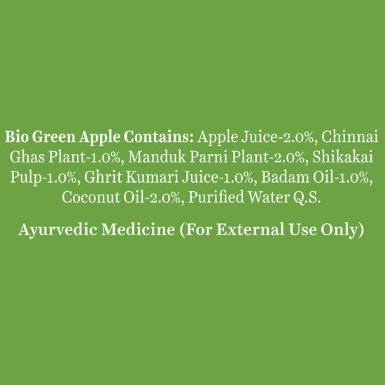Biotique Green Apple Shine & Gloss Shampoo & Conditioner - Promotes Healthy, Shiny Hair