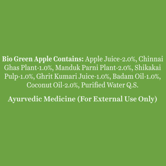 Biotique Green Apple Shine & Gloss Shampoo & Conditioner - Promotes Healthy, Shiny Hair
