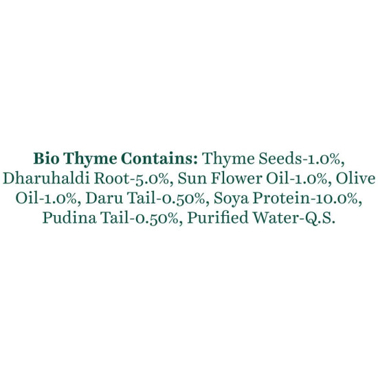 Biotique Bio Thyme Volume Conditioner - Adds Volume & Bounce