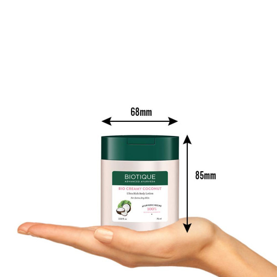 Biotique Creamy Coconut Deep Nourish Body Lotion - For Extra Dry Skin Biotique Creamy Coconut Deep Nourish Body Lotion - For Extra Dry Skin