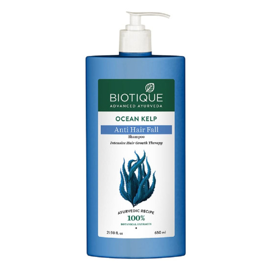 Biotique Ocean Kelp Anti Hairfall Shampoo - Intensive Hair Growth Therapy