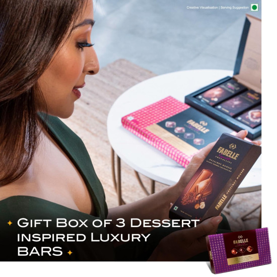 Fabelle The Bars Trilogy - Luxury Christmas Chocolate Gift Pack Fabelle The Bars Trilogy - Luxury Christmas Chocolate Gift Pack