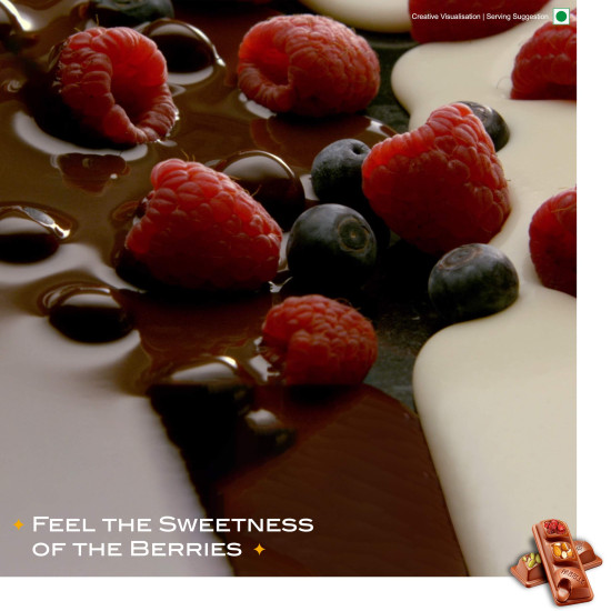 Fabelle Open Secret Milk Chocolate Bar - Luxury with Nuts & Berries Fabelle Open Secret Milk Chocolate Bar - Luxury with Nuts & Berries