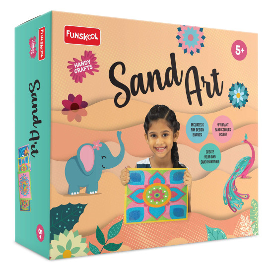 Funskool Handycrafts Sand Art Kit - Creative Fun for Kids