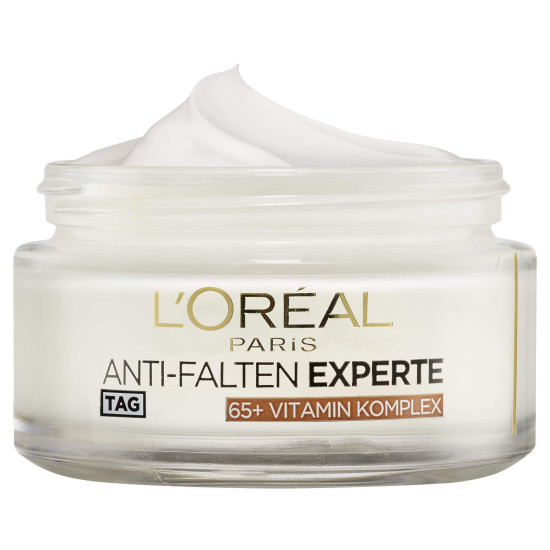 L'Oreal Paris Wrinkle Expert Anti-Wrinkle Fortifying Day Cream 65+ - Enriched with Multi-Vitamins