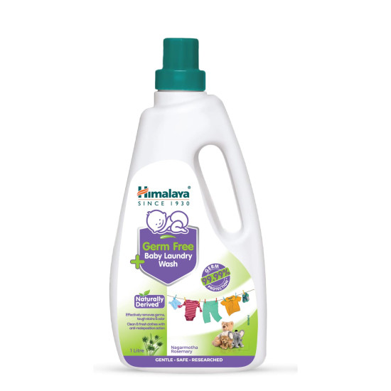 Himalaya Germ Free Baby Laundry Wash 1 L Bottle - Effective Germ Removal