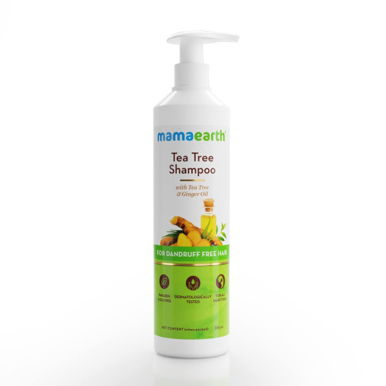 Mamaearth Tea Tree Anti Dandruff Shampoo - Natural Dandruff Control