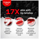 Colgate Slimsoft Charcoal Manual Toothbrush - 17X Slimmer Tip Bristles