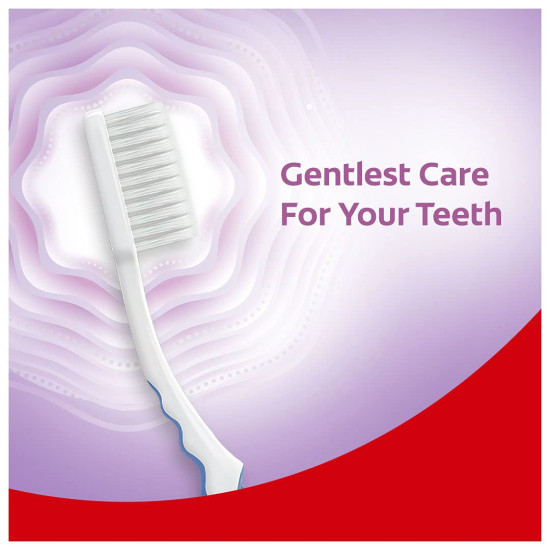 Colgate Gentle Gumcare Toothbrush - 3Pcs (Buy 2 Get 1 Free) - Soft Bristles for Sensitive Teeth