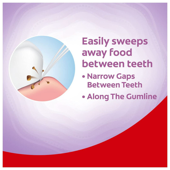 Colgate Gentle Gumcare Toothbrush - 3Pcs (Buy 2 Get 1 Free) - Soft Bristles for Sensitive Teeth