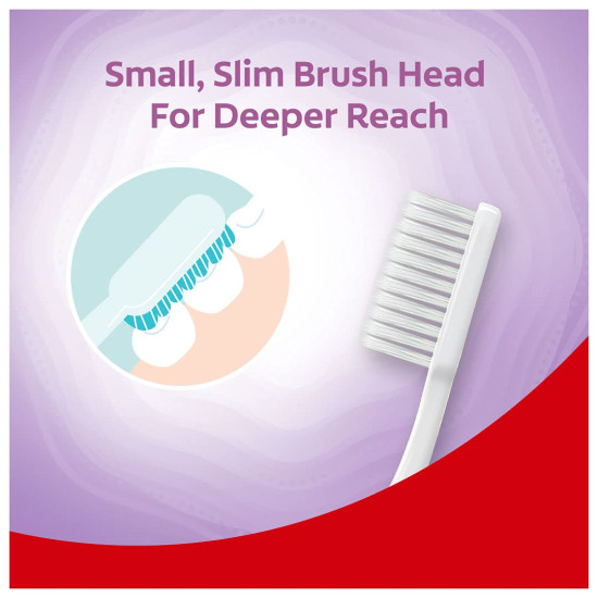 Colgate Gentle Gumcare Toothbrush - 3Pcs (Buy 2 Get 1 Free) - Soft Bristles for Sensitive Teeth